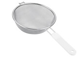 Metaltex Conical Strainer Plastic Handle - Silver White - Stainless Steel