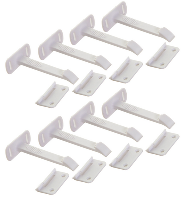 Dream Baby Stick On Cabinet Latch-8/Pk