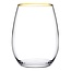 Pasabahce Amber Golden Touch Drinkglazen - 570 ml - 6 Stuks
