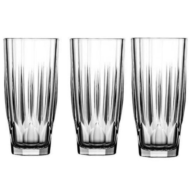 Pasabahce Diamond - Glaçage Longdrink - Set de 6 - 315 ml