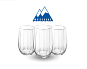 Weissberg LIME Drinkglas 3 vitrages