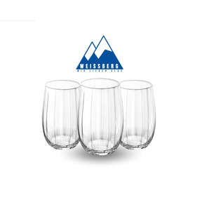 Weissberg LIME Drinkglas 3 vitrages