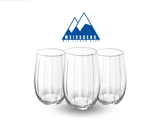 Weissberg LIME Drinkglas 3 glazen