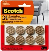 Scotch 2.5cm Gripping Pads-24/Pk