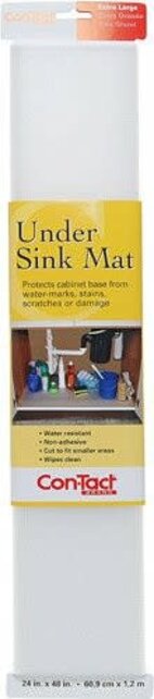 Under Sink Mat-Woven, Clear