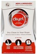 Kit de démarrage Dryel – Comprend 5 lingettes, un stylo détachant, un défroisseur