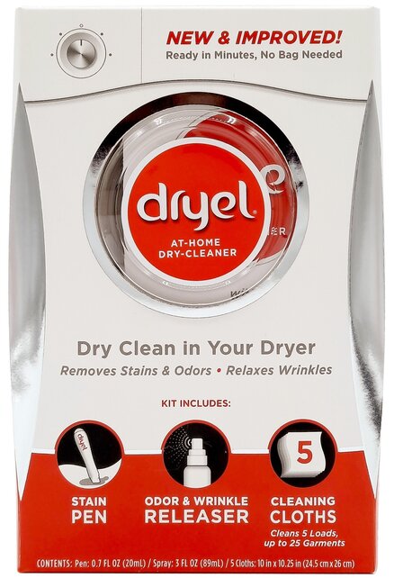 Dryel Startkit – Bevat 5 doeken, vlekkenpen, kreukverwijderaar