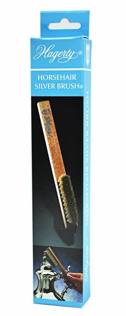 Hagerty Silver Brush-Crin de cheval