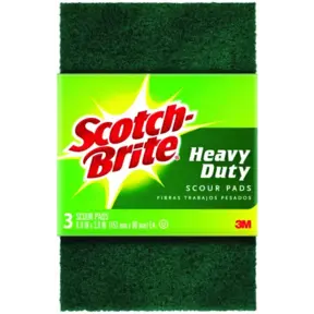 Scotch Brite Heavy Duty Scouring Pad, 3 Pack