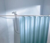 Kleine Wolke  Shower Bar White 125-220cm