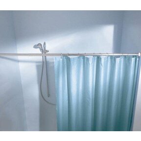Shower Bar White 125-220cm