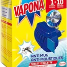 Vapona Dispositif anti-moustique + 10 comprimés