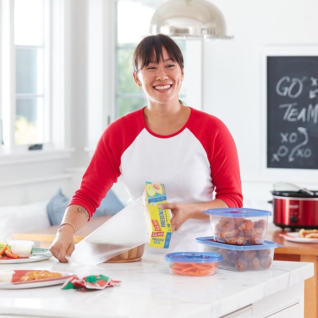 Glad® Press n Seal Emballage alimentaire en plastique  - 43.4 mètres