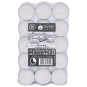 Müller Theelichtjes 4 uur - 30 Stuks