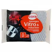 Cora Éponges Vitro & Induction