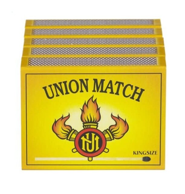 Union Match Matches Kingsize 5 x 60 Matches