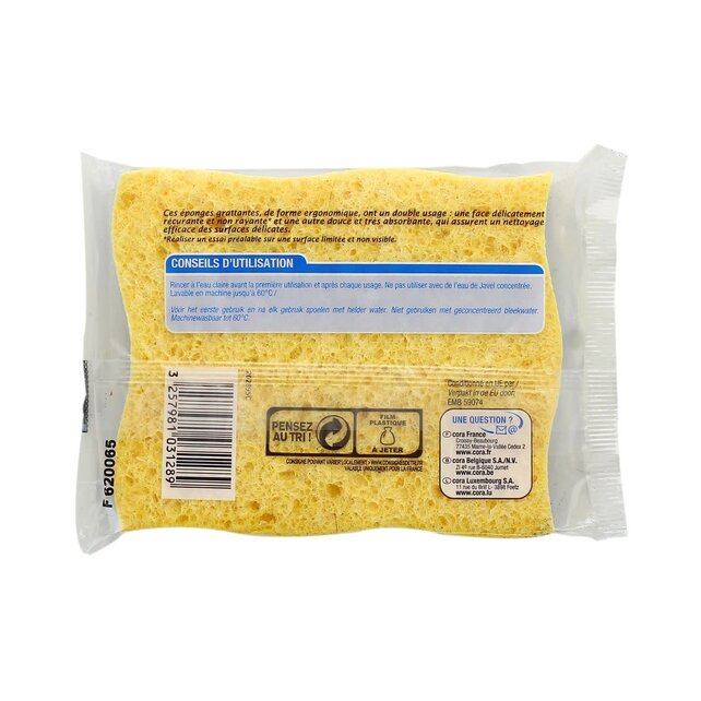 Cora Difficult Surfaces Sponge Blue P2