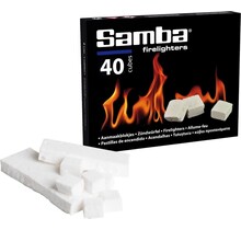 Samba White Fire Starter - 40 pieces