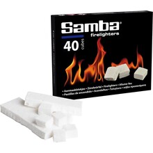 Samba White Fire Starter - 40 pieces