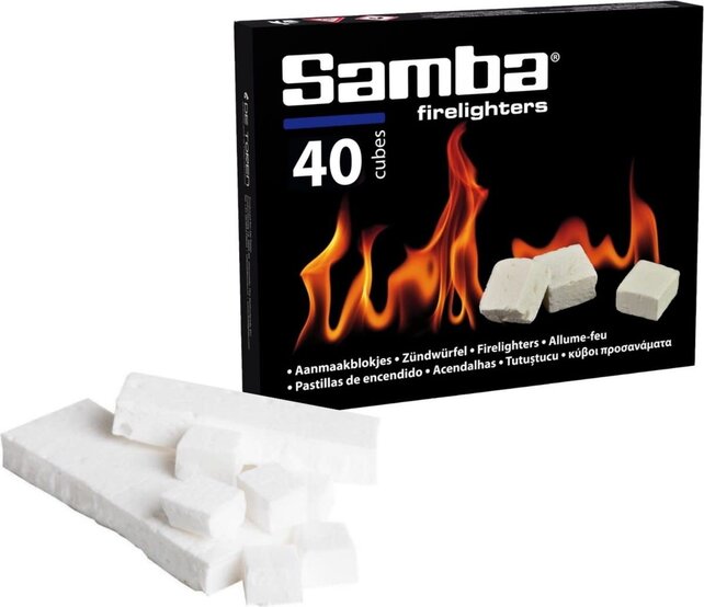 Samba White Fire Starter - 40 pieces