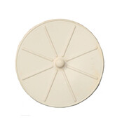 Heva Sink valve rubber white