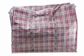 Geruite Draagtas XXL 80X60X30cm