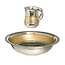 Paldinox Paldinox Set S/S Hand-Wash Cup W/Bowl Gold Texture