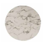 Brilliant Brilliant ronde placemat marmerlook zwart-wit – stijlvolle tafelonderlegger voor elke eettafel