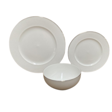 Brilliant Bone China Geschirr-Set Royal 18tlg. + 6 Schalen