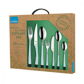 Eclat Mat - 26-piece 'All you need' cutlery set for 4 - Sky Blue