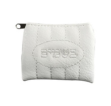 Art Vals Leder Besamim Zakje  8x6 cm