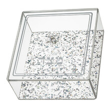 Art Plexiglass Clear Stand for Matzah 22x21 cm