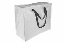 Storage Bag White With Zip