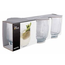 Glas tumbler - 33cl - set van 3 - Martin