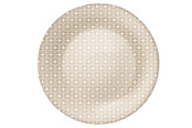 Bormioli Acqua Keramisch Beige Eetbord Ø26.8cm - 6 Stuks