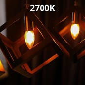 Noxion Lucent LED E14 Candle Filament Clear 4.5W 470lm 2700K