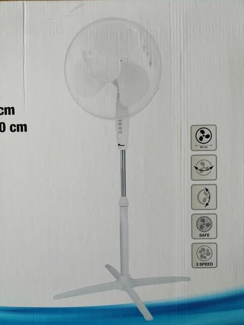 Rainbow Ventilator op Voet - 40cm