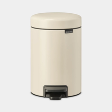 NewIcon Pedal Bin, 3L Soft Beige