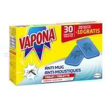 Vapona Anti-Mosquito Refill 20+10 Free Tablets