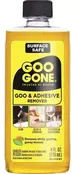Goo Gone Original Liquid Surface Safe Adhesive Remover Enlève en toute sécurité les autocollants, les étiquettes, les décalcomanies, les résidus de ruban adhésif, le chewing-gum, la graisse, le goudron et la colle de crayon.