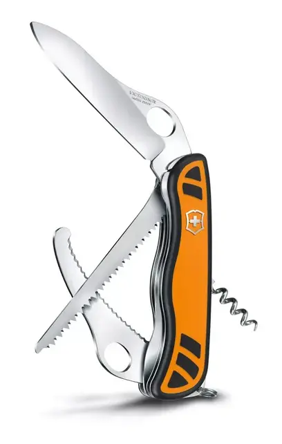 Victorinox Hunter Xtm Grip, 111 mm, Orange/Black