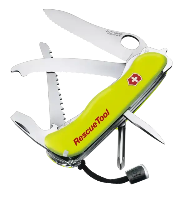 Victorinox Rescue Tool Mw, 111 mm, Yellow Luminescent