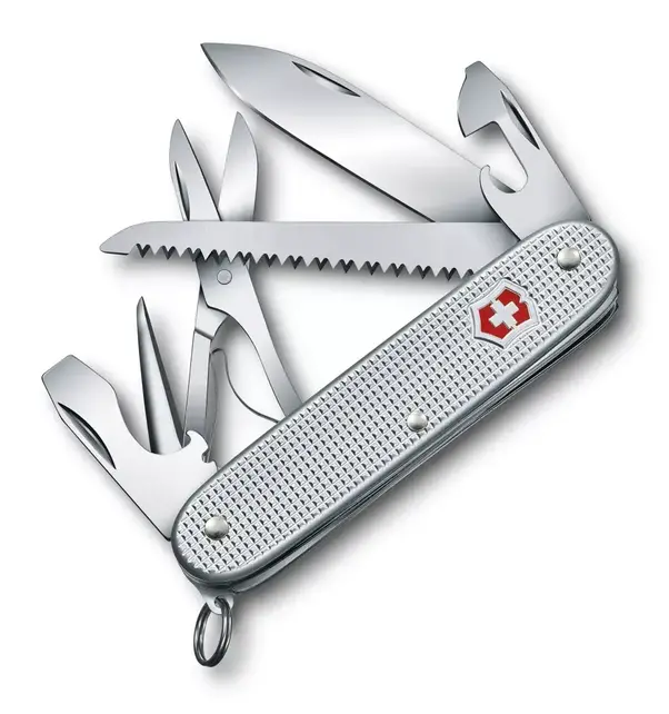 Victorinox Farmer X Alox, 93 mm, Silver