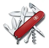 Victorinox Climber - 1.3703 Couteau de poche suisse - 14 fonctions - Rouge