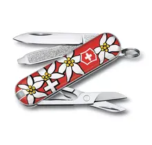 Victorinox Classic Sd, 58 mm, Edelweiss