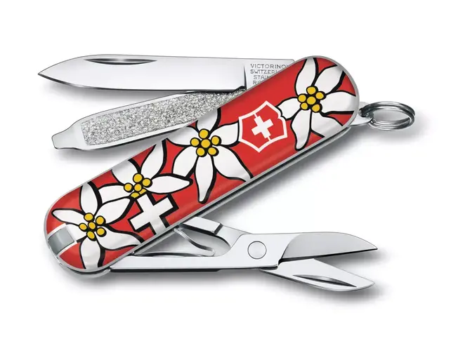 Victorinox Classic Sd, 58 mm, Edelweiss