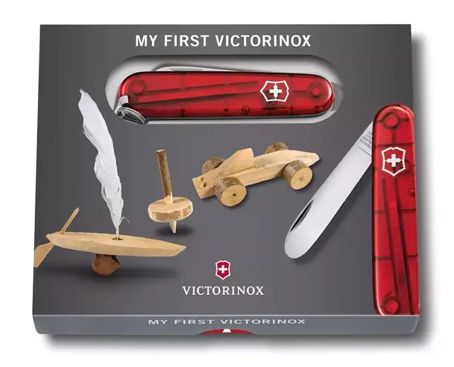Victorinox My First Victorinox, 84 mm, Red Transparent