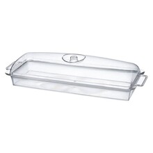 Oblong Tray  with Dome Lid