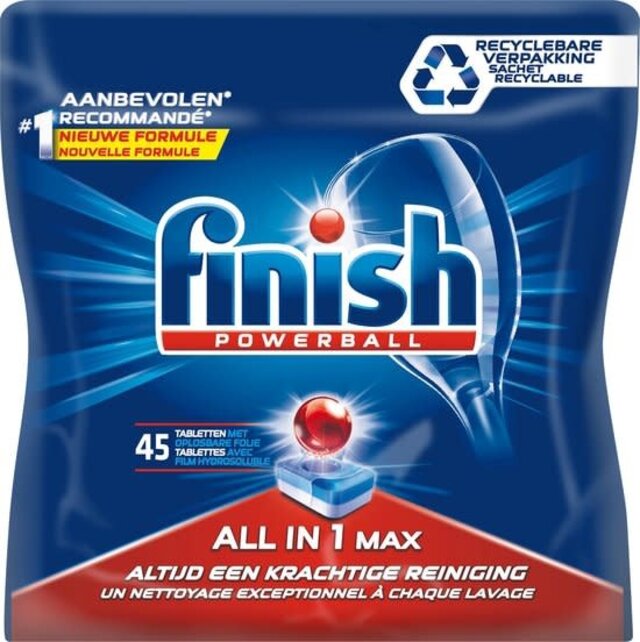 Finish Powerball 45 Tabs Allin1 Max Regular