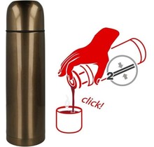 Metaltex Thermosfles Metallic Brown 500ml